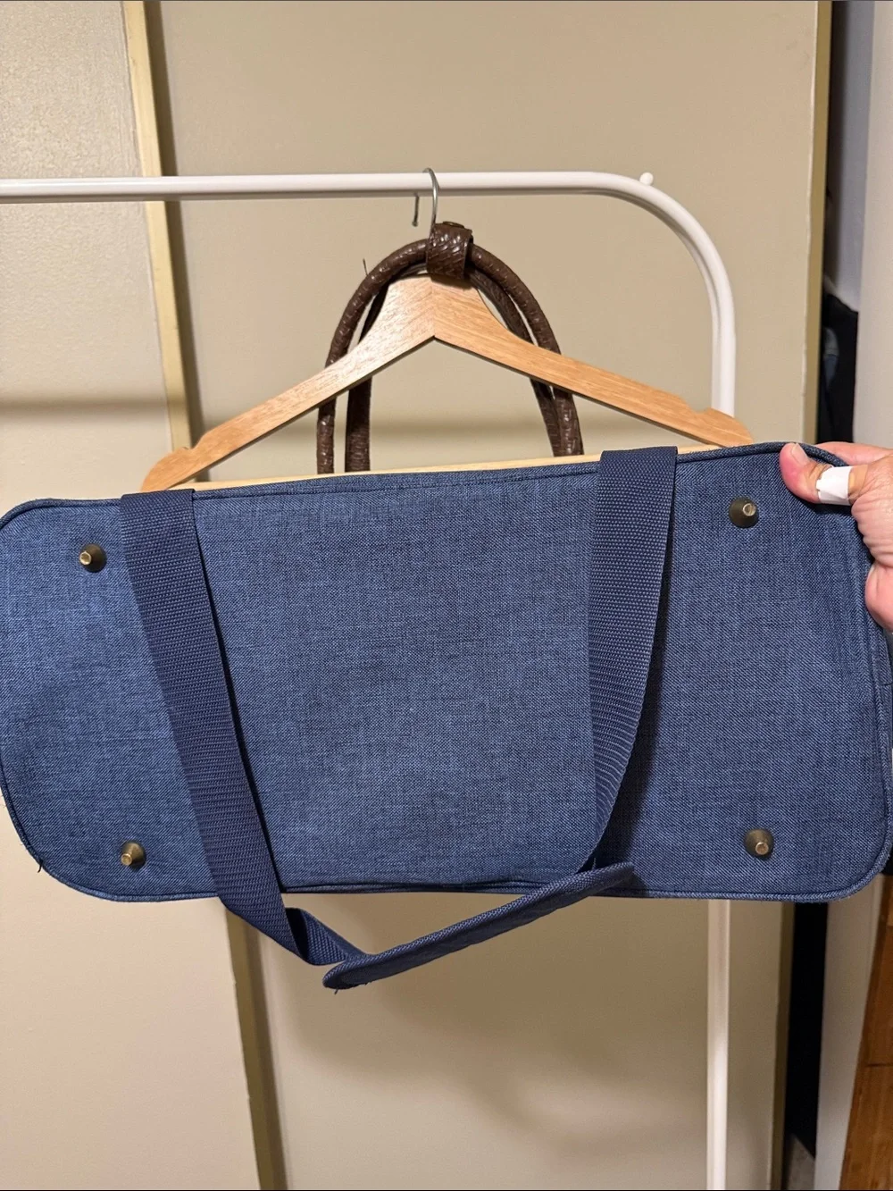 Tommy Bahama Canvas Travel Bag Weekend Tote Duffel Bag